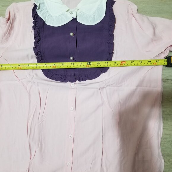 Baby doll blouse, Sister Jane, Size M - Picture 5 of 5